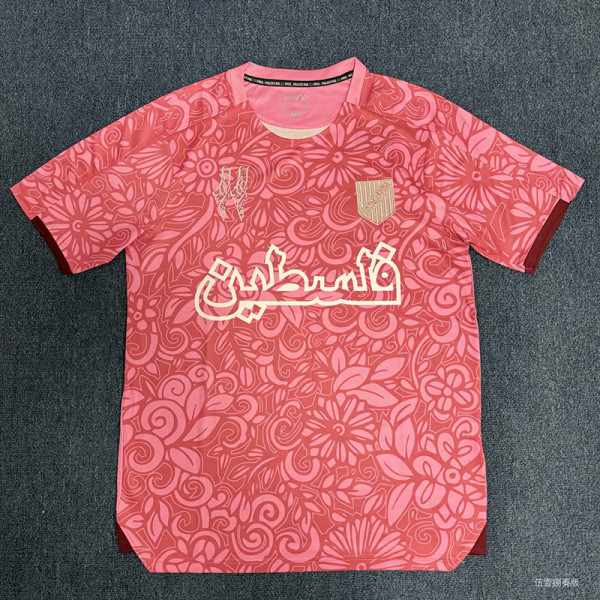 24/25 Palestino Deportivo Pink Special Edition Fans Soccer Jersey(粉色)