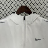 2024 New NK White Windbreaker（连帽、背下带小字）