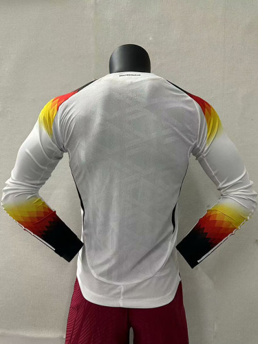 2024 Germany Home  Long Sleeve  Player Version Soccer Jersey(长袖球员)
