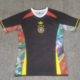Germany Home Black Retro Soccer Jersey