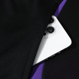 24/25  Germany Black Jacket Tracksuit(紫边）