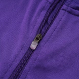 25/26  RMA Purple  Kids Half Pull Tracksuit #E2520 (半拉链)