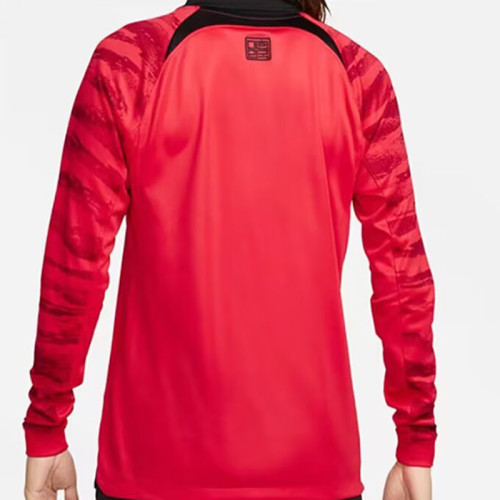 22/23 Korea Home World Cup Long  Soccer Jersey
