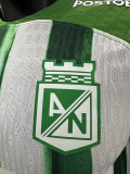 24/25 Atletico Nacional Home  Player Version Soccer Jersey（国民竞技）