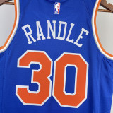 22/23 KNICKS RANDLE #30 Blue Top Quality Hot Pressing NBA Jersey