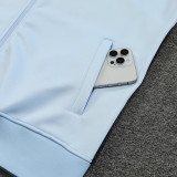 24/25  France Light Blue Color Jacket Tracksuit （浅蓝）