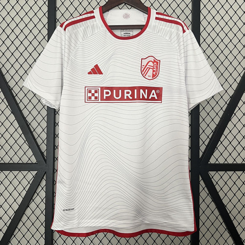 24/25 ST Louis City White Fans Soccer Jersey