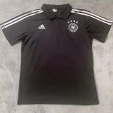 2024  Germany Black Polo Shirt