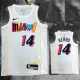 22/23 HEAT HERRO #14 White City Edition Top Quality Hot Pressing NBA Jersey