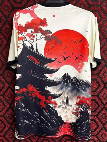 24/25 Japan Red Goose Pagoda Fans Soccer Jersey红雁塔