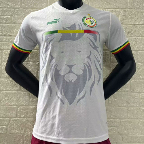 24/25 Senegal White Lion's Head Special Edition Player Version Soccer Jersey(狮头)
