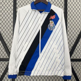 24/25  Porto White  & Blue Double Sided Windbreaker (双面风衣)