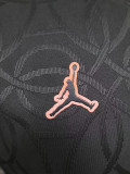 24/25 PSG Black Jordon Steel Pattern  Player Version Soccer Jersey