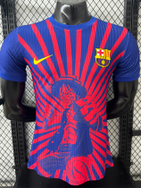 25/26 BAR Blue pattern Player Version Training shirts 25/26 BAR Blue pattern Player Version Training shirts