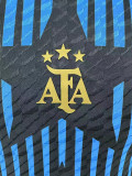 2024 Argentina  Black Pre Match Player VersionTraining Shirt