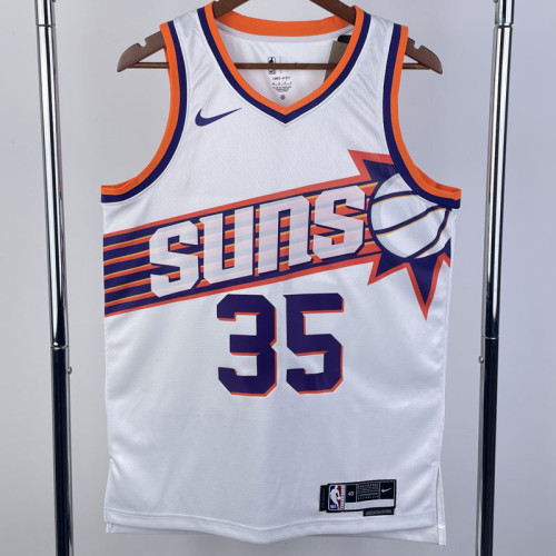 23/24 SUNS DURANT #35 White Top Quality Hot Pressing NBA Jersey