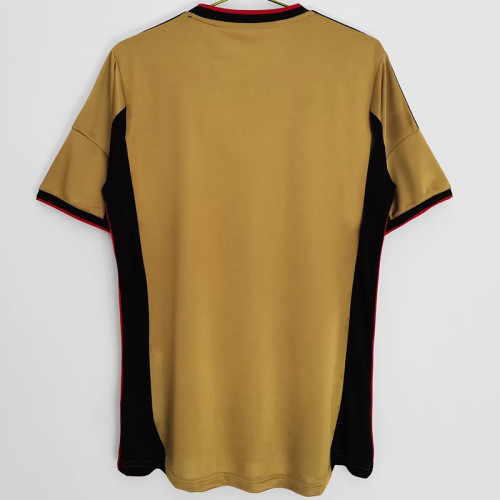 2013/2014 ACM Gold GoalKeeper Retro Soccer Jersey