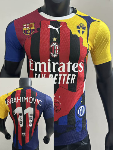 25/26  Ibrahimović  Anniversary Edition  Player Version Soccer Jersey#11