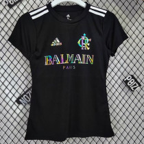 24/25 Flamengo Black  Women Soccer Jersey