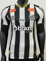 24/25 Santos FC Away Player Version Soccer Jersey(Print All Sponsor)(新全广告、背上NVA~SRTE) 24/25 Santos FC Away Player Version Soccer Jersey(Print All Sponsor)(新全广告、背上NVA~SRTE)