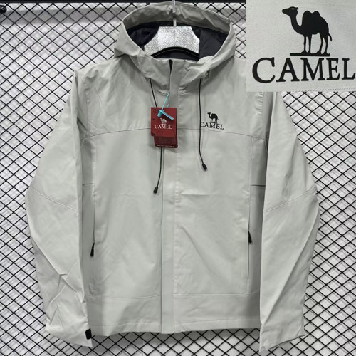 24/25 F705 CAMEL White Single Layer Hooded Windbreaker (连帽）