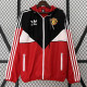 23/24 Man Utd Black Red Windbreaker