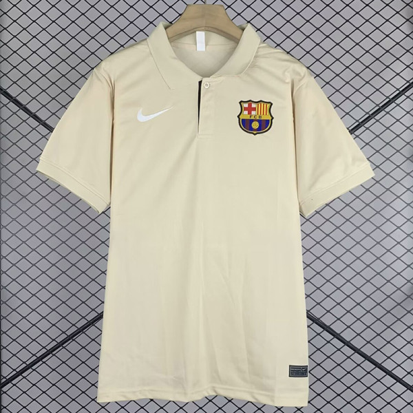24/25 BAR Iight Yellow Polo Shirt