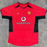 2002/2004 Man Utd Home Retro Soccer Jersey