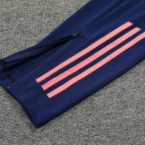 24/25 Man Utd Sapphire Blue Player version Half Pull Tracksuit  (球员版、半拉链)