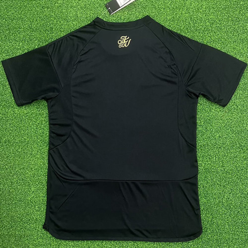 25/26 Aston Villa  Black 125th Anniversary Edition  Fans Soccer Jersey