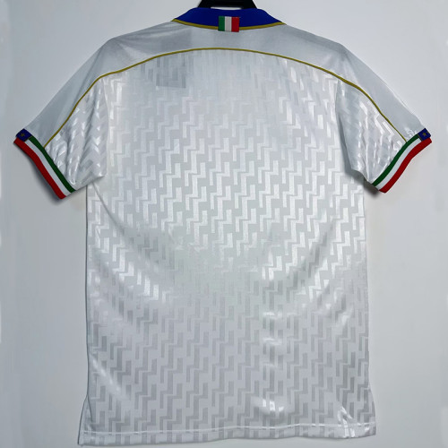 1995 Italy Away Blue Retro Soccer Jersey