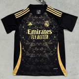 24/25 RMA Black Gold Special Edition  Fans Soccer Jersey