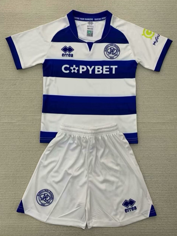24/25 Queens Park Rangers Home Kids Soccer Jersey
