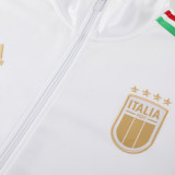 24/25 Italy White Jacket Tracksuit #01(白衫*蓝裤）