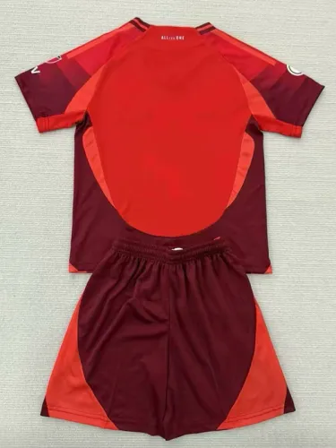25/26 Toronto FC  Home Kids  Soccer Jersey(带章）