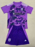 24/25 Fulham Third Kids Soccer Jersey