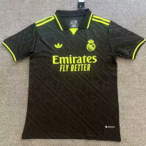 24/25 RMA Black Steel Pattern Edition Fans Soccer Jersey 24/25 RMA Black Steel Pattern Edition Fans Soccer Jersey