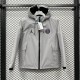 24/25 PSG White Thickened Assault  Hooded Windbreaker (A805加厚冲锋衣）