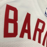22/23 Raptors BARNES #4 White Top Quality Hot Pressing NBA Jersey
