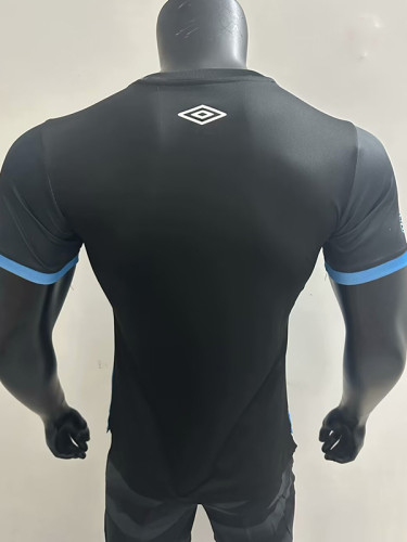 25/26  Santos FC Black Blue  Fans Soccer Jersey
