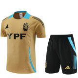 24/25 Argentina Mud Yellow Training Short Suit
