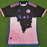 24/25 Algeria Black Pink Special Edition  Player Version Soccer Jersey A30