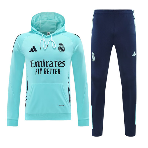 24/25 RMA Laket Blue Hooded  Tracksuit(湖蓝色）
