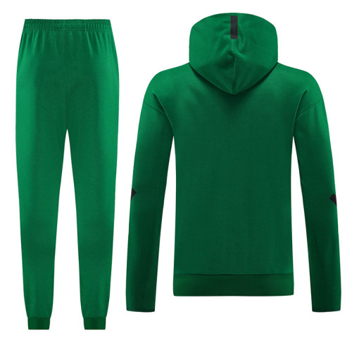 24/25 AM05 Green Hooded Jacket Tracksuit