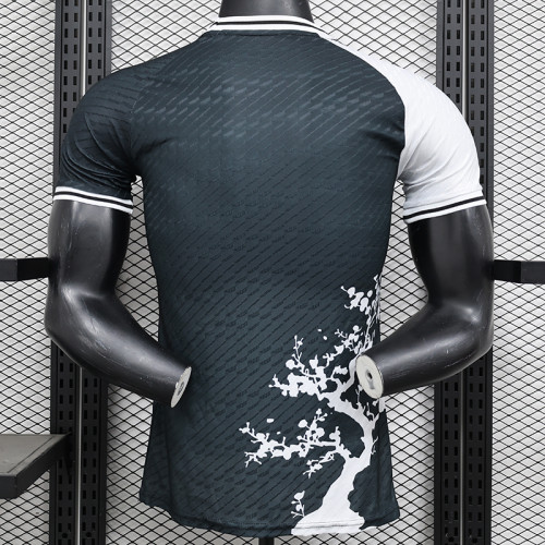 24/25 Japan White And Black  Player Version Soccer Jersey