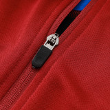 24/25 BAR Maroon Hooded  Tracksuit (Add Fluff)  (连帽加绒F601)