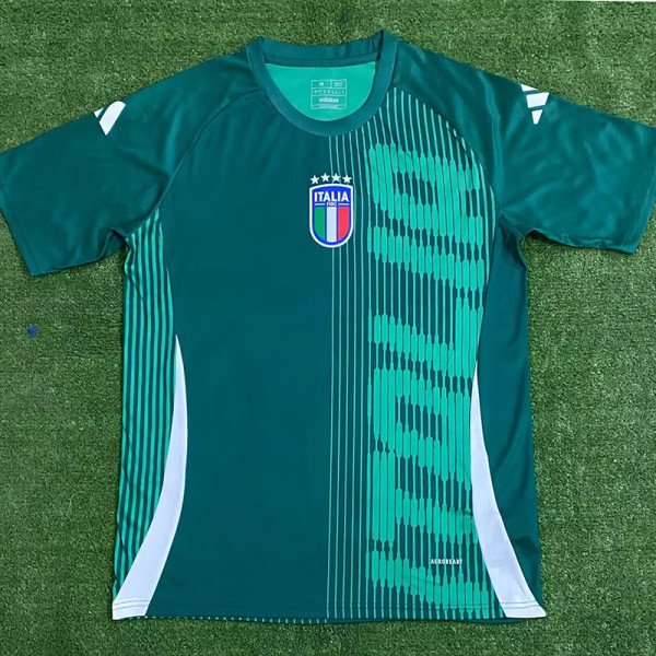 2024 Italy Green Training Shirts