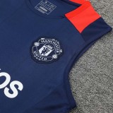 24/25 Man Utd Boyal BlueTank top and shorts suit