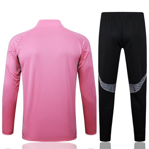 25/26  Inter Miami Pink Kids  Half Pull Tracksuit #E2530  (半拉链)