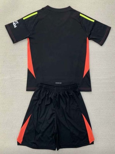 24/25 ARS Black Goalkeeper Kids Soccer Jersey